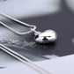 925 Sterling Silver Solid Small Heart Pendant
