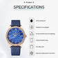 Women Leather Band Watch