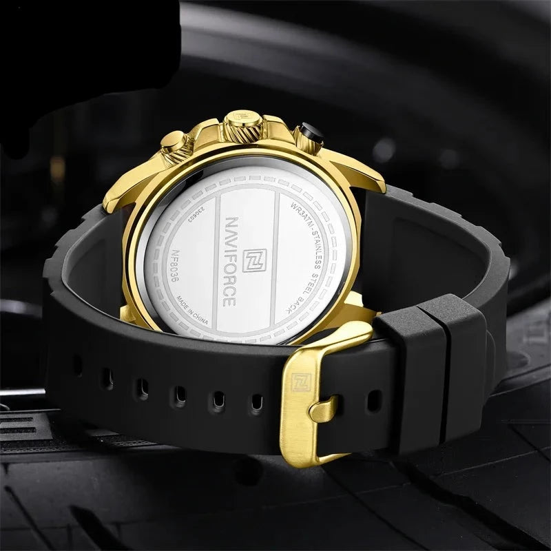 Silicone Strap Luminous Watch