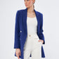 Women Double Breasted Gold buttoned Blazer